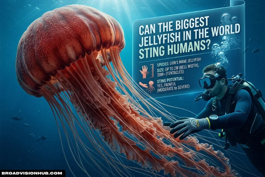 Can the Biggest Jellyfish in the World Sting Humans?