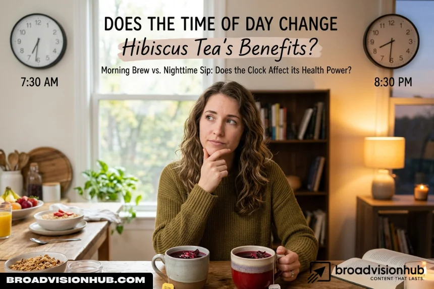 Does the Time of Day Change Hibiscus Tea’s Benefits?