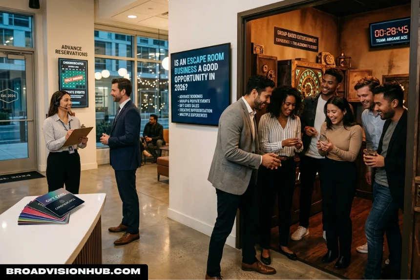 Is an Escape Room Business a Good Opportunity in 2026?