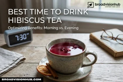 Best Time to Drink Hibiscus Tea