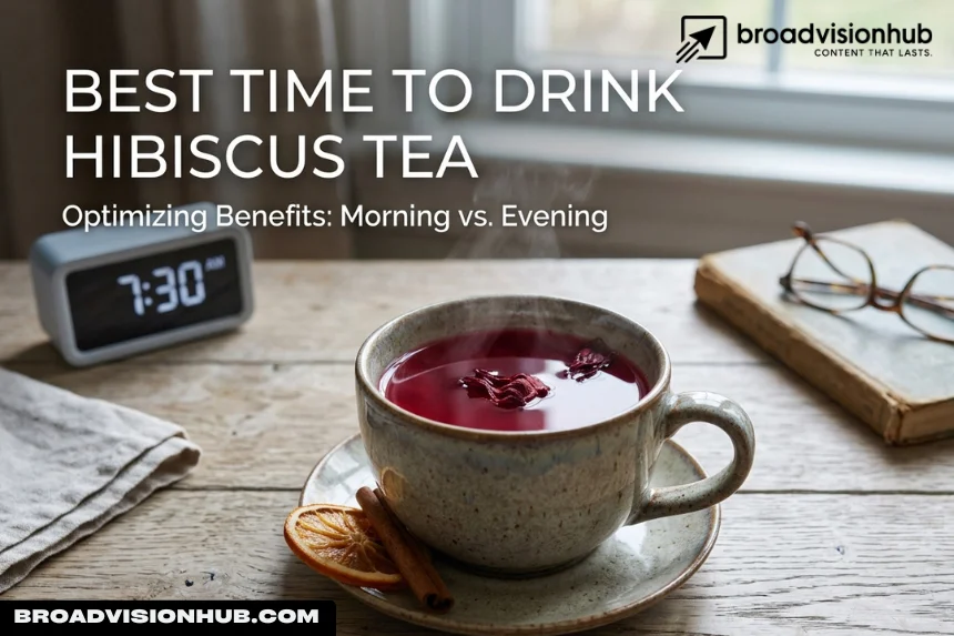 Best Time to Drink Hibiscus Tea