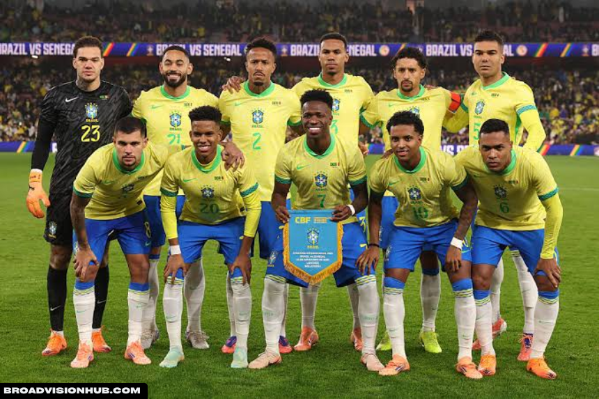 Brasil x Tunísia: Final Result